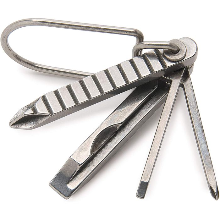 Swiss Tech 4 in 1 Key Ring Screwdriver
