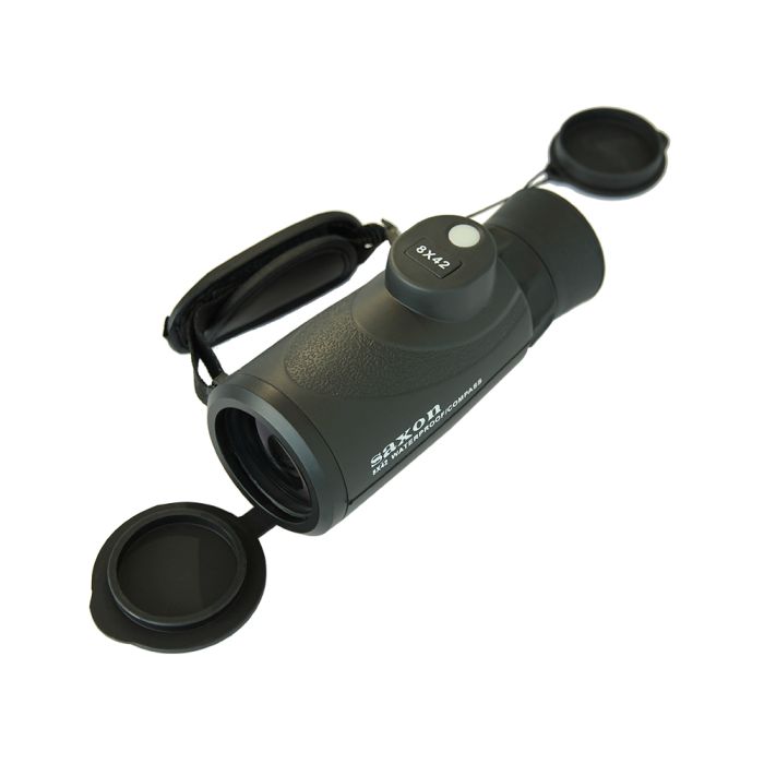 saxon 8x42 Waterproof Monocular with Compass
