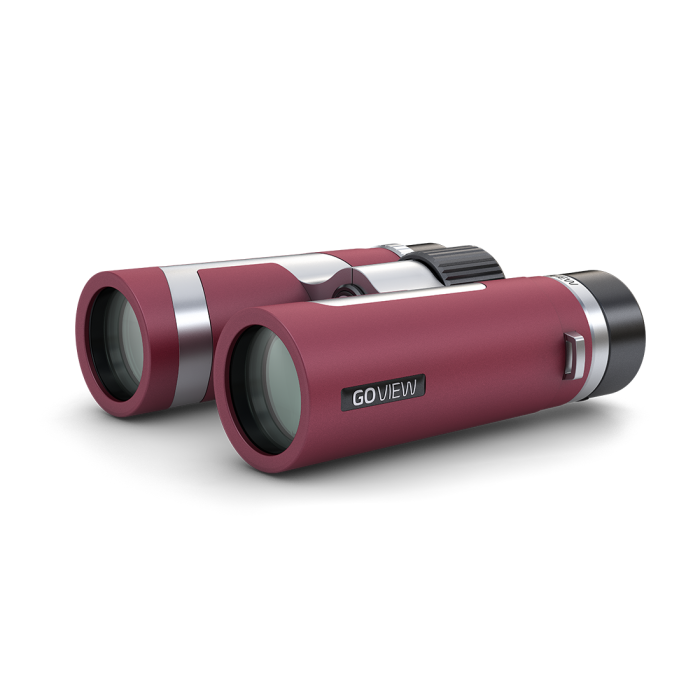 GOVIEW ZOOMR 10x34 Binoculars Ruby Red