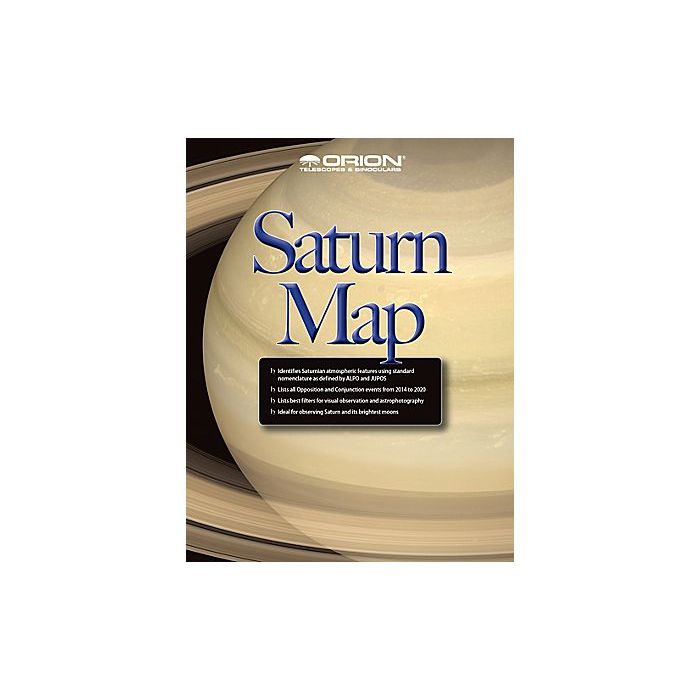 Orion Saturn Map and Observing Guide