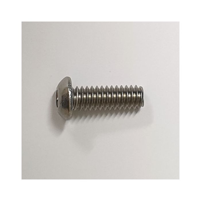 Button Head Socket Bolt 1/4 Inch UNC (20tpi) 3/4 Inch Long