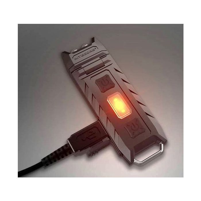 Nitecore Thumb Rechargable 85 Lumens White and Red Output Keyring Light
