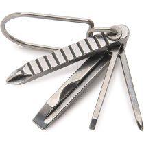 Swiss Tech 4 in 1 Key Ring Screwdriver