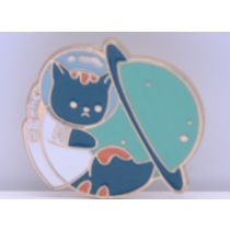 Cat Astronaut Enamel Pin Style 2