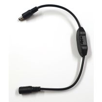 2.1mm DC in-line controller switch